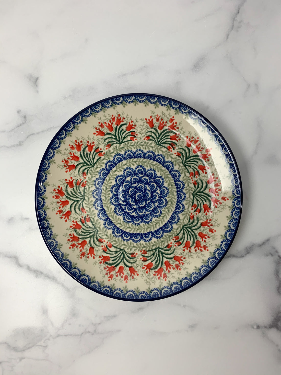 Crimson Bells Dinner Plate 10&quot;