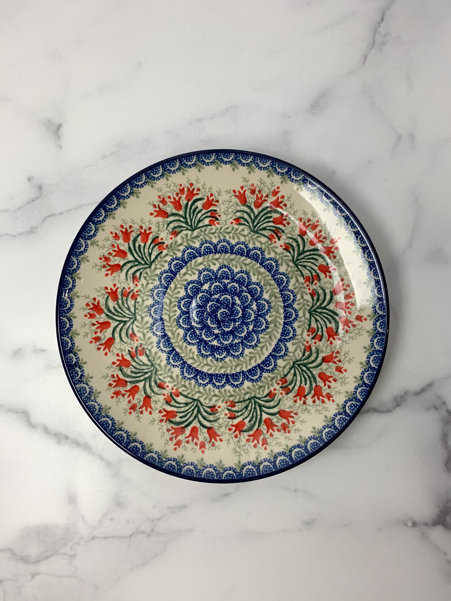 Crimson Bells Dinner Plate 10&quot;