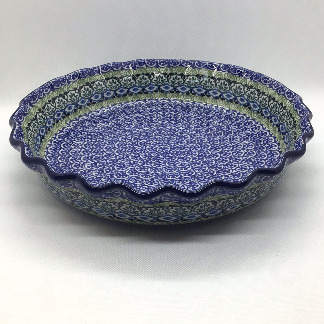 Tranquility Fluted Pie Plate 10&quot;