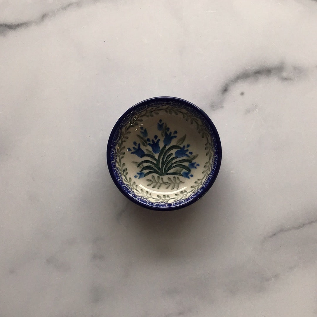 Blue Bells Tiny Round Bowl 3.5&quot;
