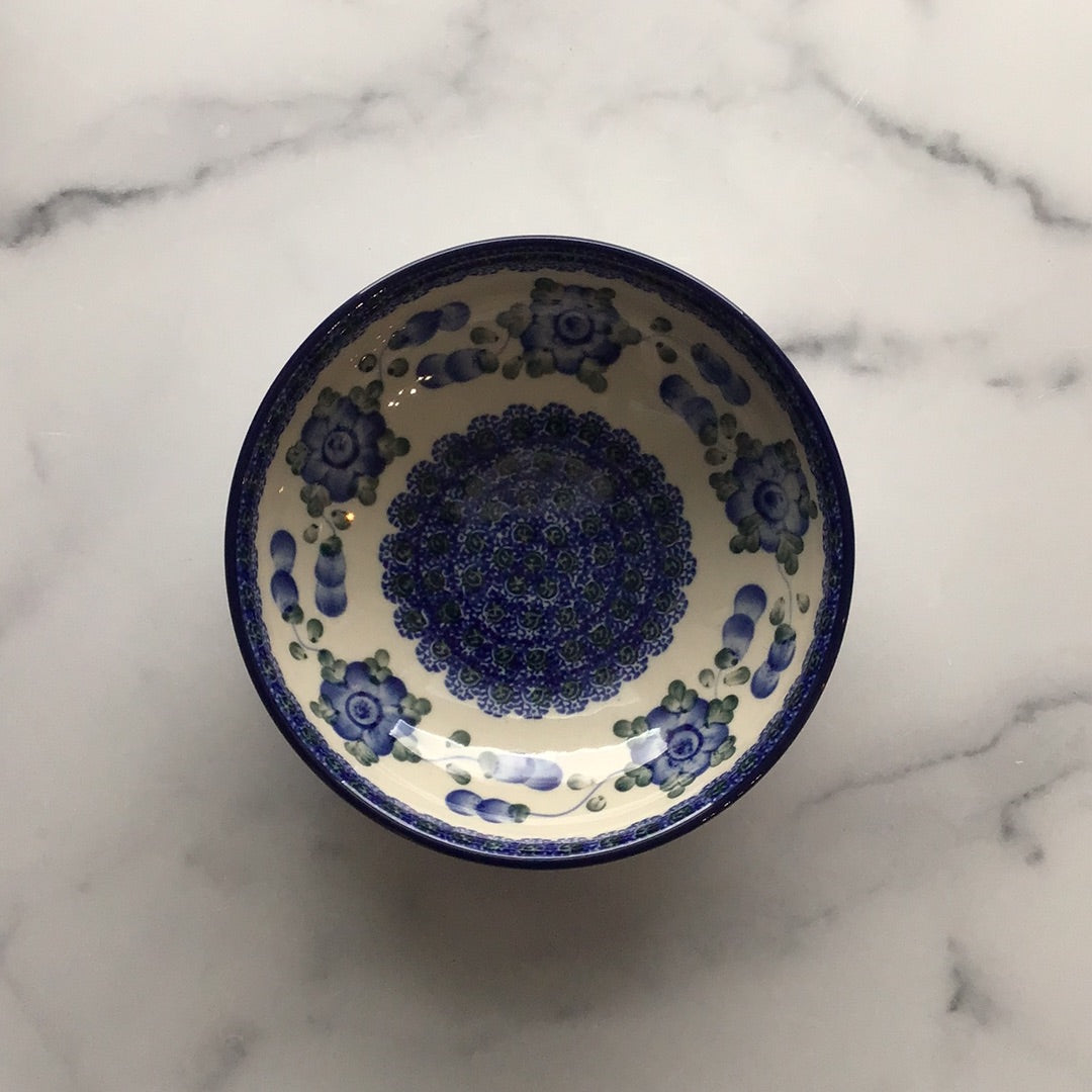 Polish Pottery Shallow Salad Bowls