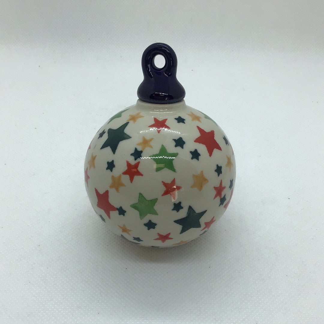 Star of Wonder Round Ornament 2.5&quot;