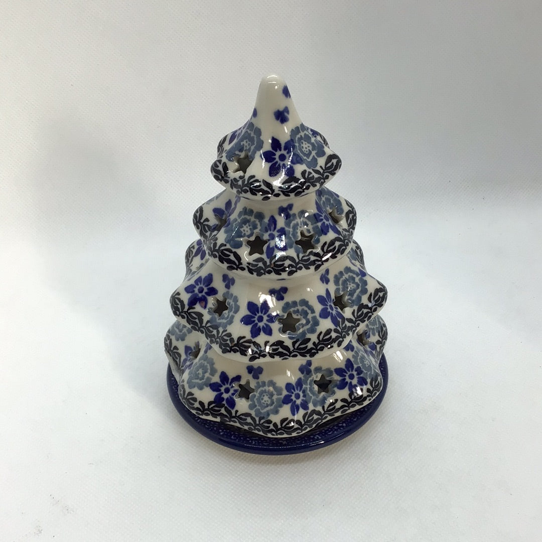 Amazing Lace Christmas Tree Luminary 6&quot;