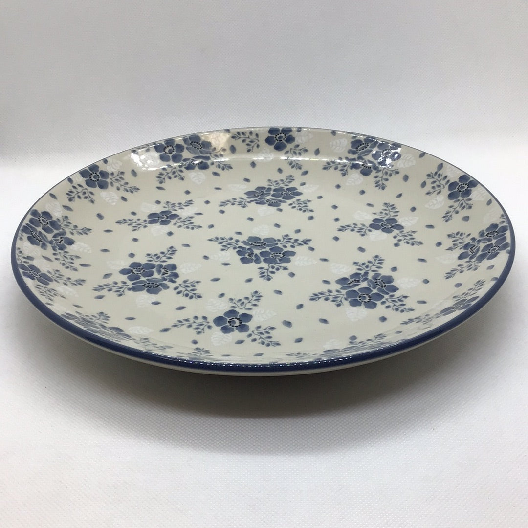 Blue Velvet Dinner Plate 10&quot;