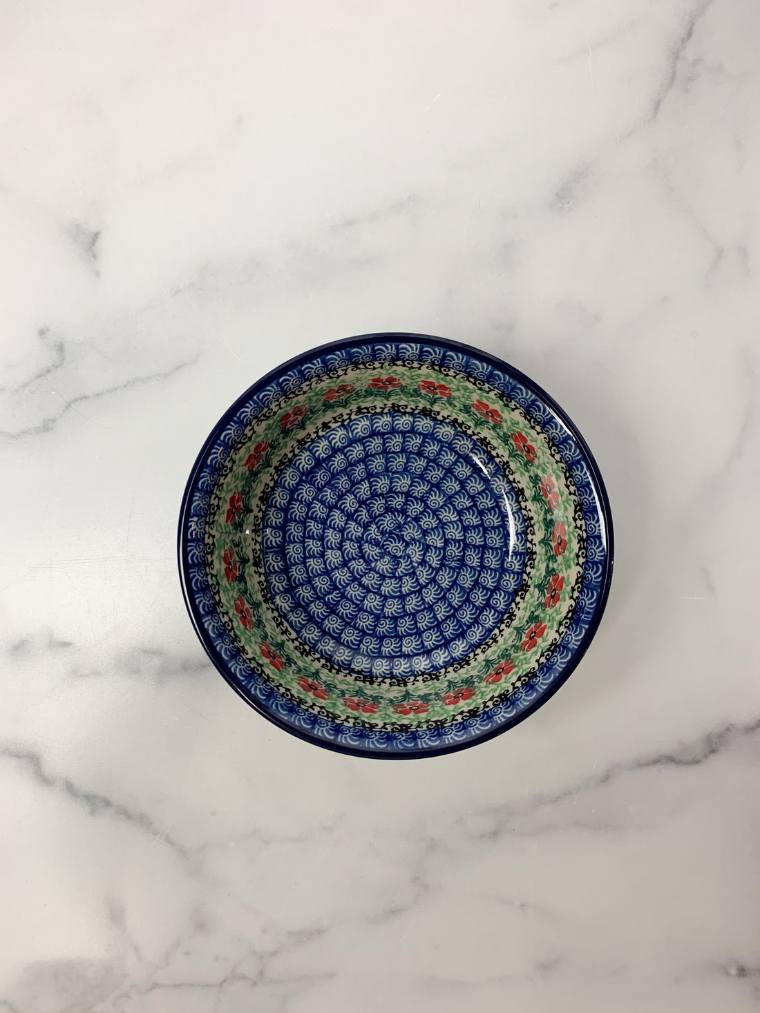 Red Daisies Soup/Cereal Bowl 6&quot;