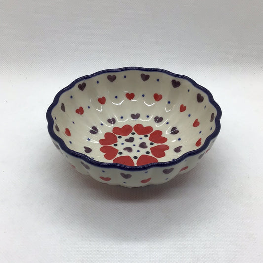 Love Struck Scalloped Bowl 4.5"