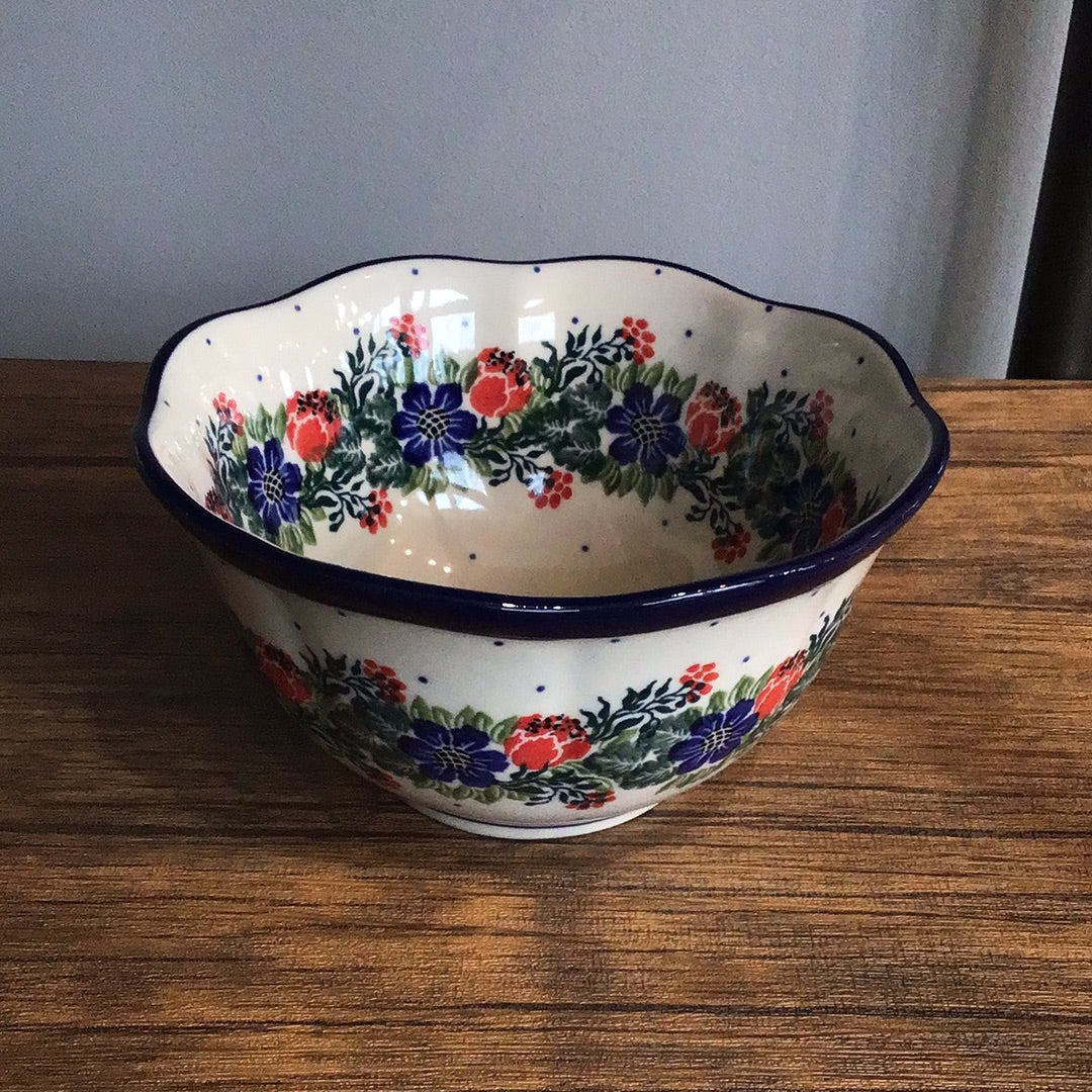 Garden Party Ruffle Edge Bowl 6"