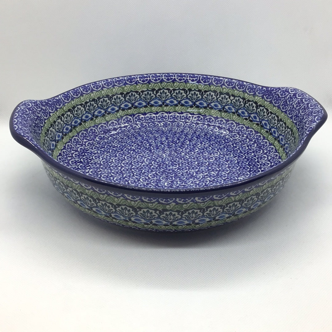 Tranquility Round Baker w/Grip Edge 10"