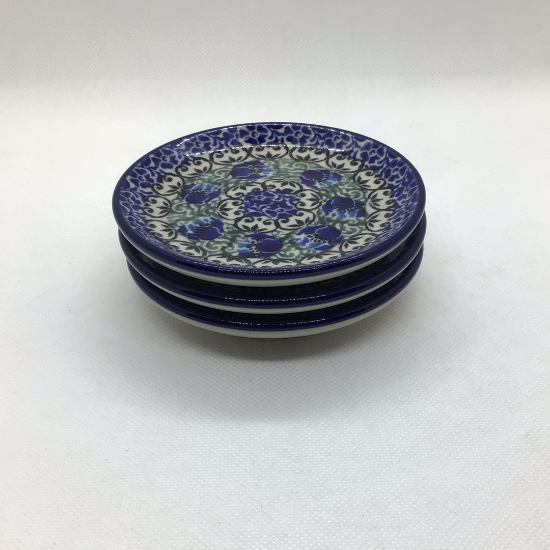Peacock Feather Coaster 4&quot;