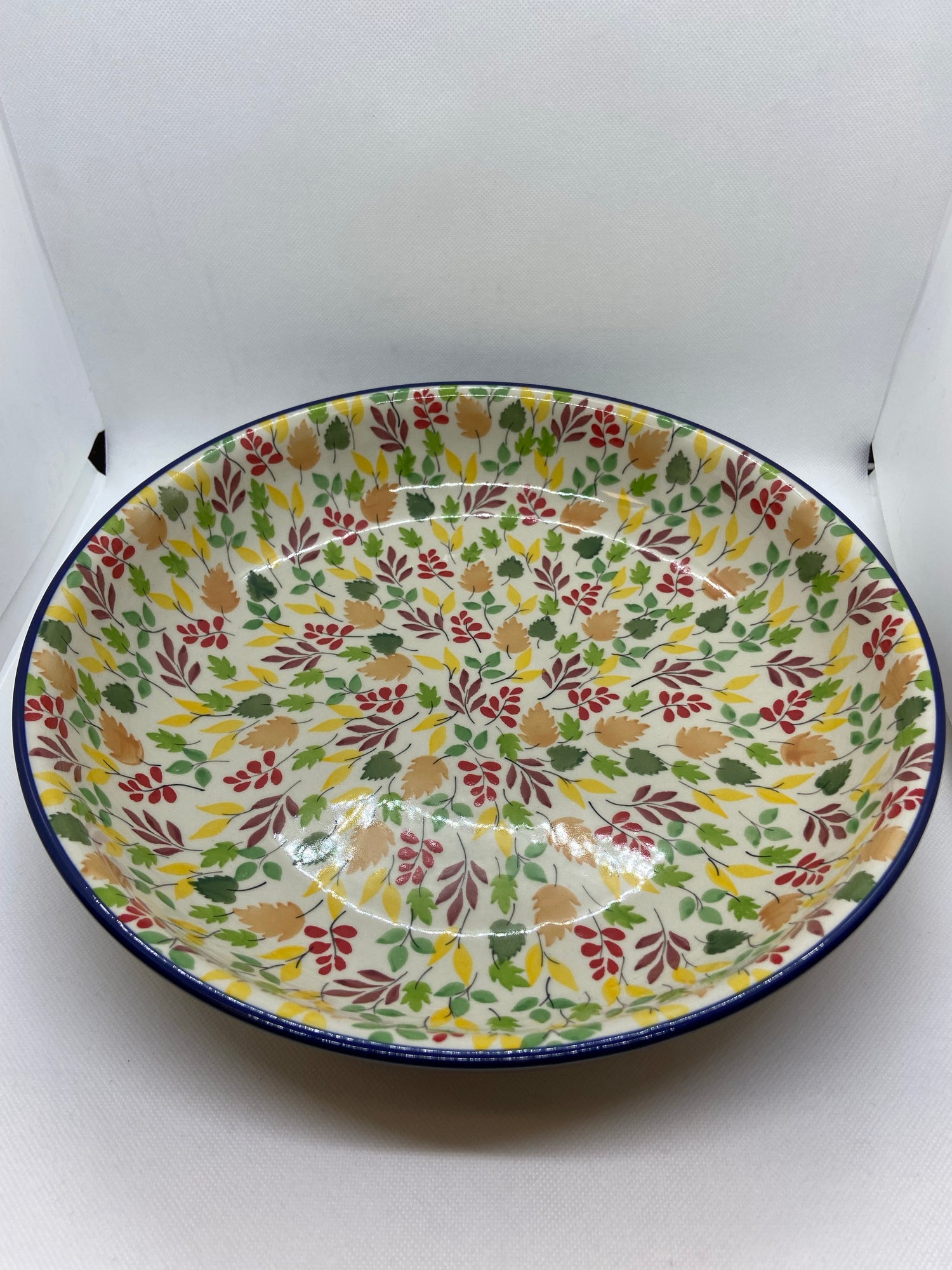 U4909 Large Shallow Serving Bowl 13&quot;