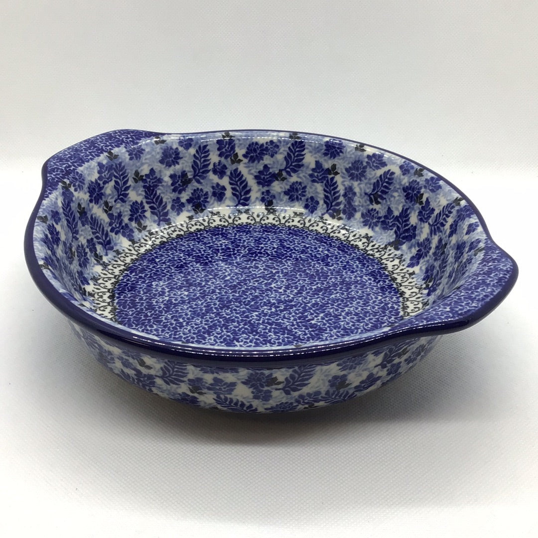 Fern Round Baker w/Grips 8&quot;
