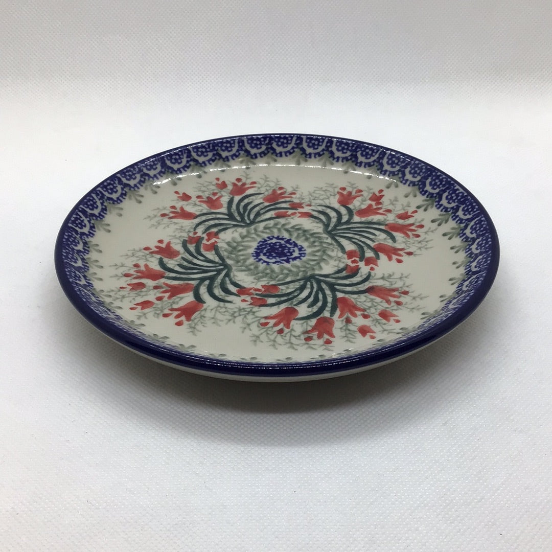 Crimson Bell Bread Plate 6.25&quot;