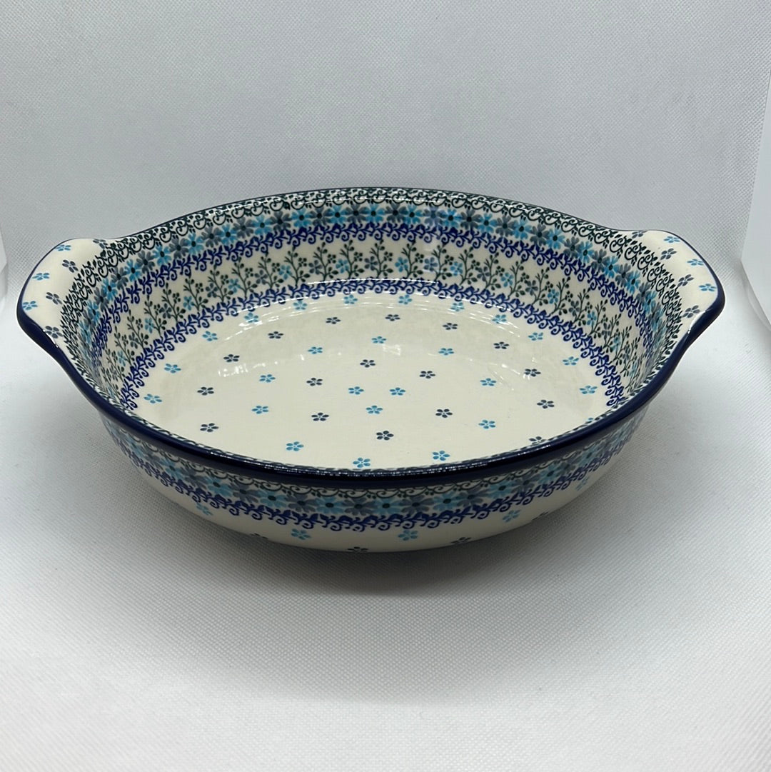 Icicle Round Baker w/Grips 10"